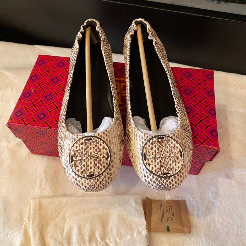 TORY BURCH MINNIE TRAVEL BALLET